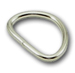 B-DR-02 0500 Silver Metal D-Ring